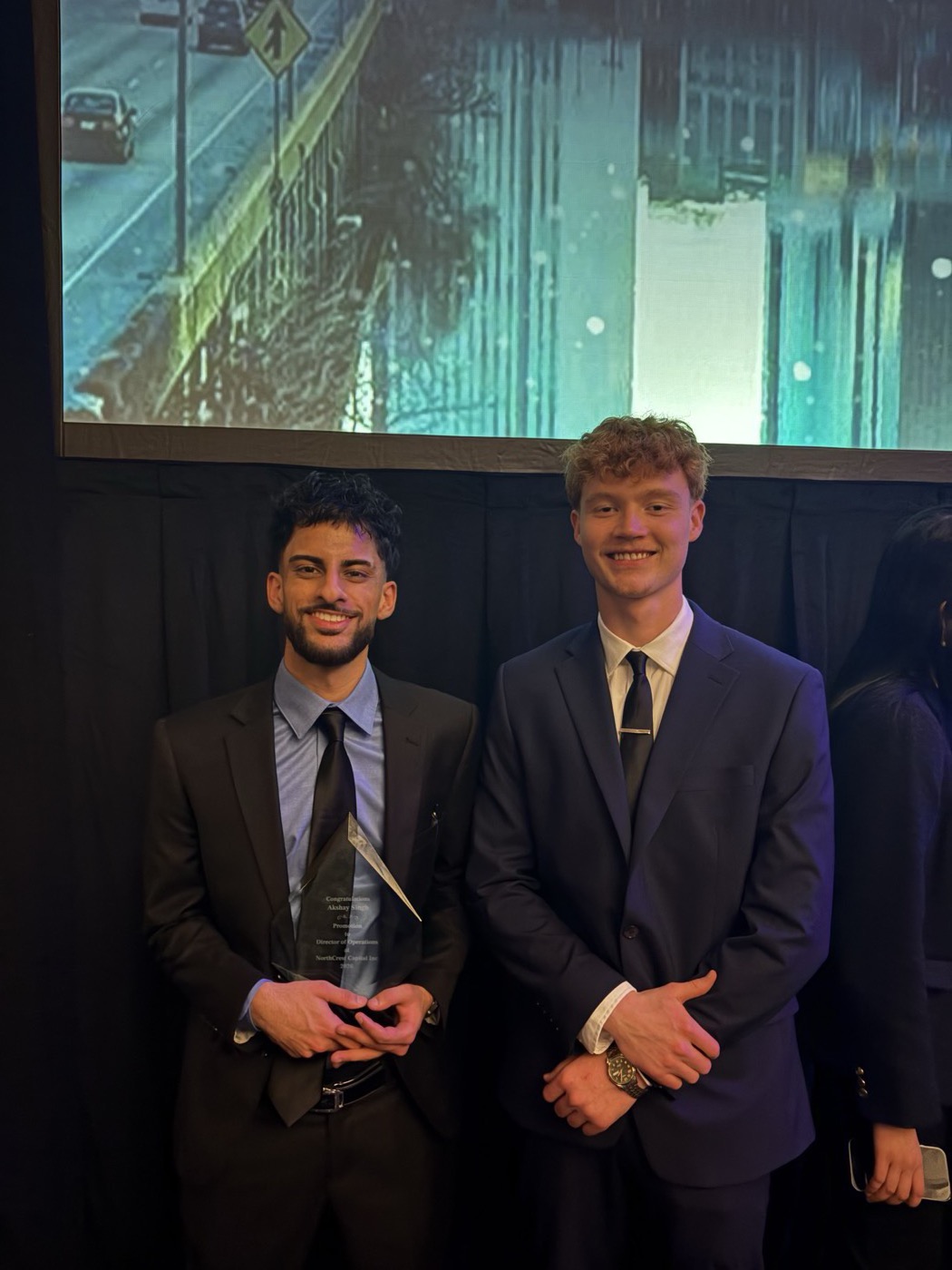 NorthCrest Capital team members at a company event